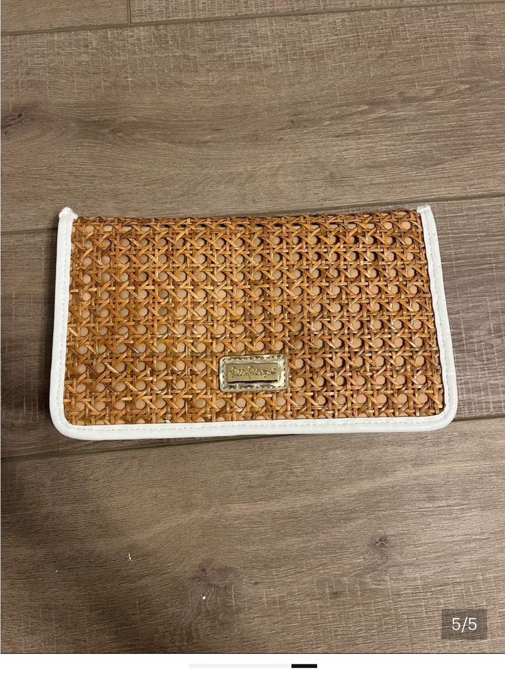 Lilly Pulitzer St. Bart’s Cane Clutch or Crossbody - Picture 3 of 5